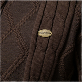 Cardigan Argyle Mistura Suave