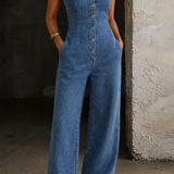 Denim jumpsuit Márcia