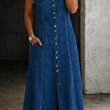 Leonor - Denim Dress, Plus Size