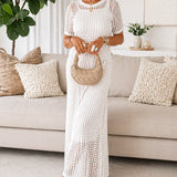 Beatriz - Long Lace Dress with Lining