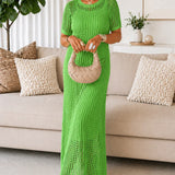 Beatriz - Long Lace Dress with Lining