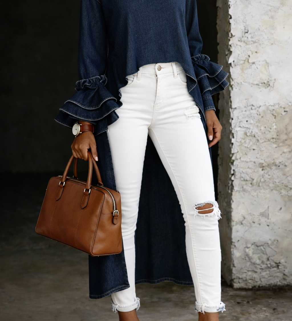 Vânia - Ležerna Traper Bluza