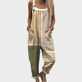 Cozy Patterned Jumpsuit