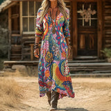 Maria - Vintage Long Casual Dress