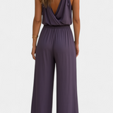 Mono dress with golden details