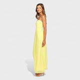 Maxi dress yellow