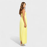 Maxi dress yellow