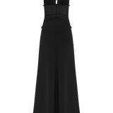 Velina lace and satin dress