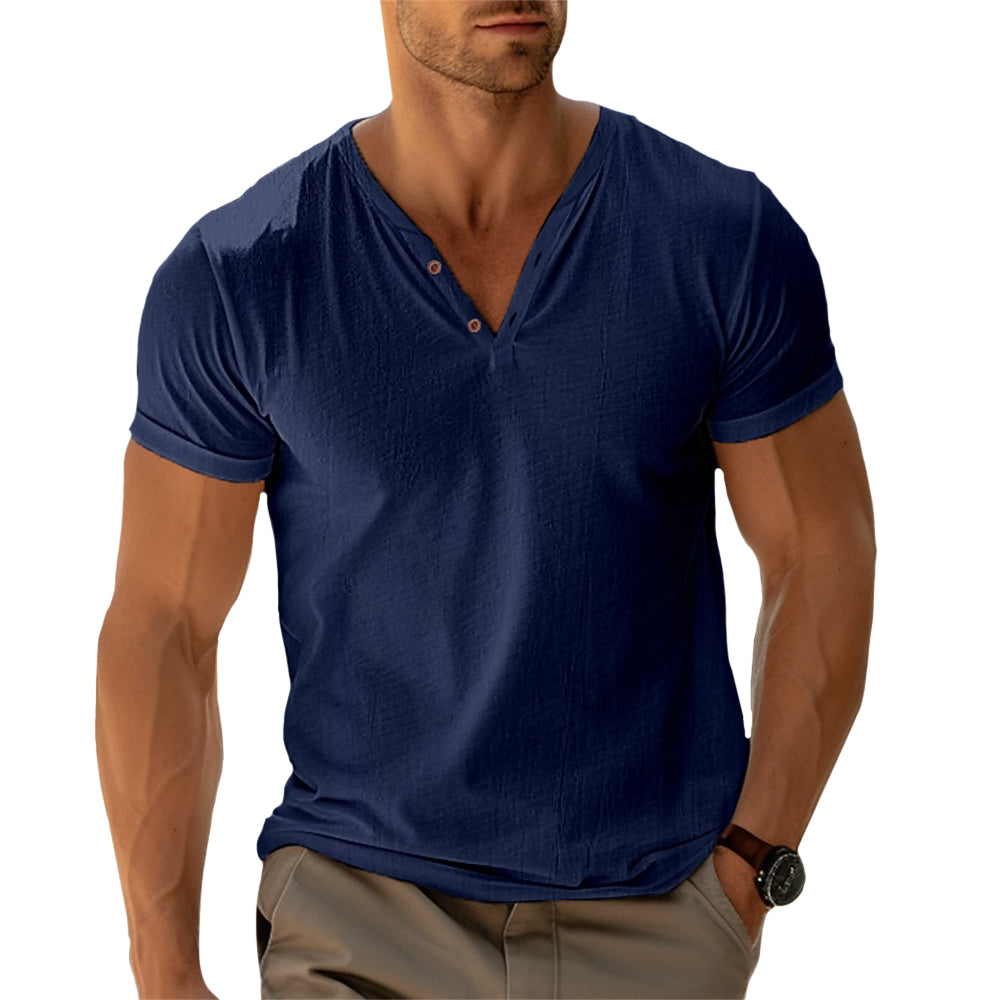 Henley Shirt - Custom Fit