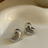 Heart-shaped earrings