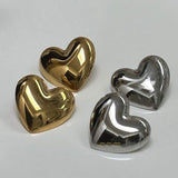 Heart-shaped earrings