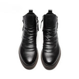 Paulo Chelsea Leather Boots