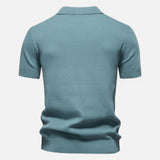 Mesh Polo Shirt - Black