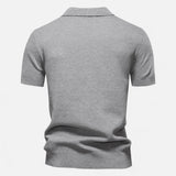 Mesh Polo Shirt - Black
