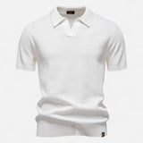 Mesh Polo Shirt - Black