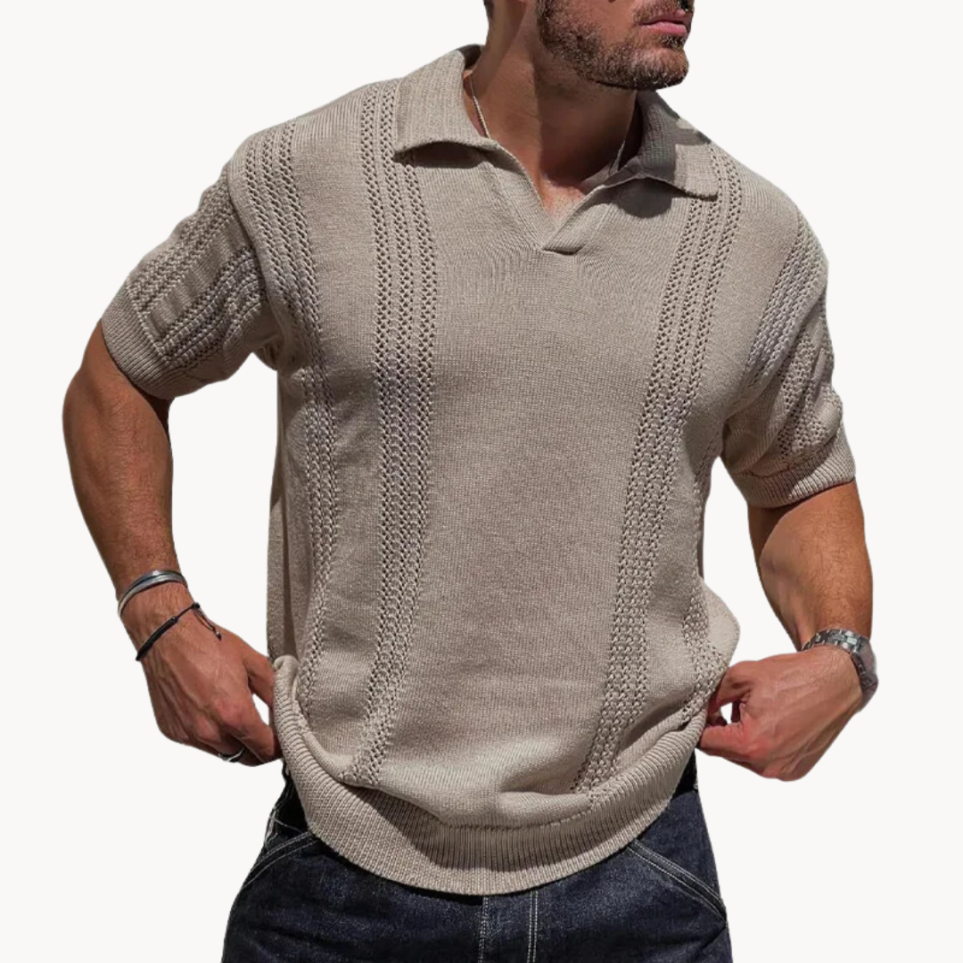 Mesh Polo Shirt - Moisture-Wicking