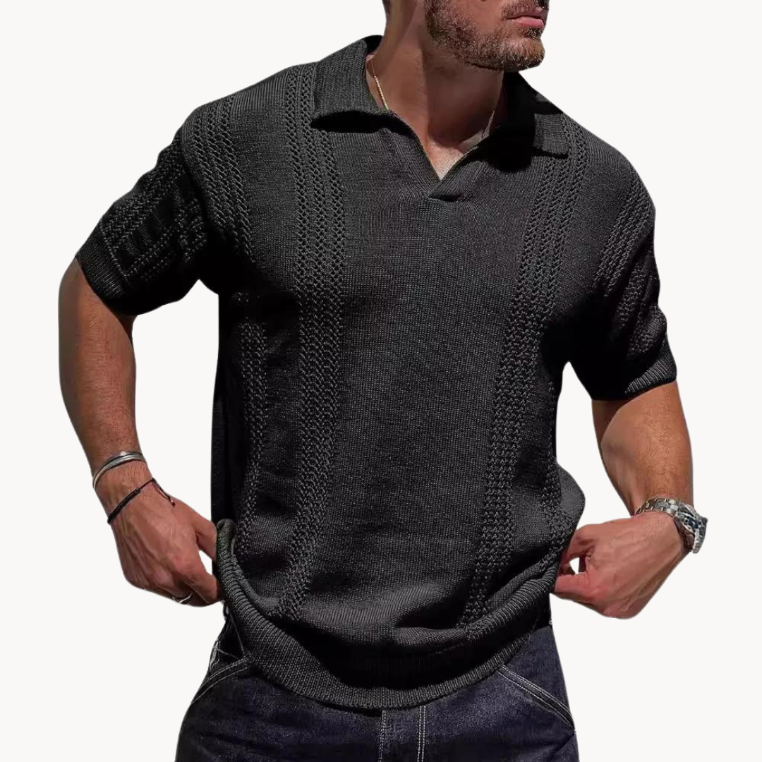 Mesh Polo Shirt - Moisture-Wicking