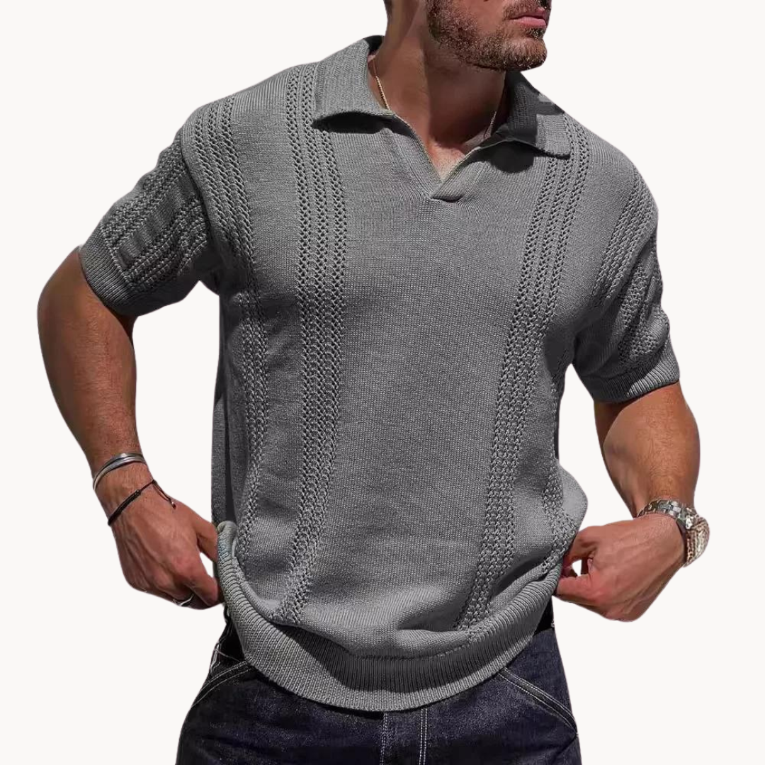 Mesh Polo Shirt - Moisture-Wicking