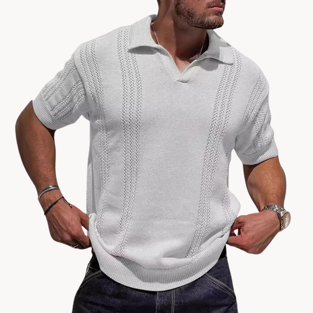 Mesh Polo Shirt - Moisture-Wicking