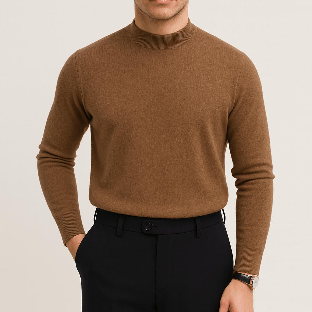 Džemper od pletiva - Slim kroj