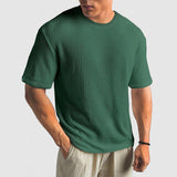 Mesh Fabric T-Shirt - Maintains Shape