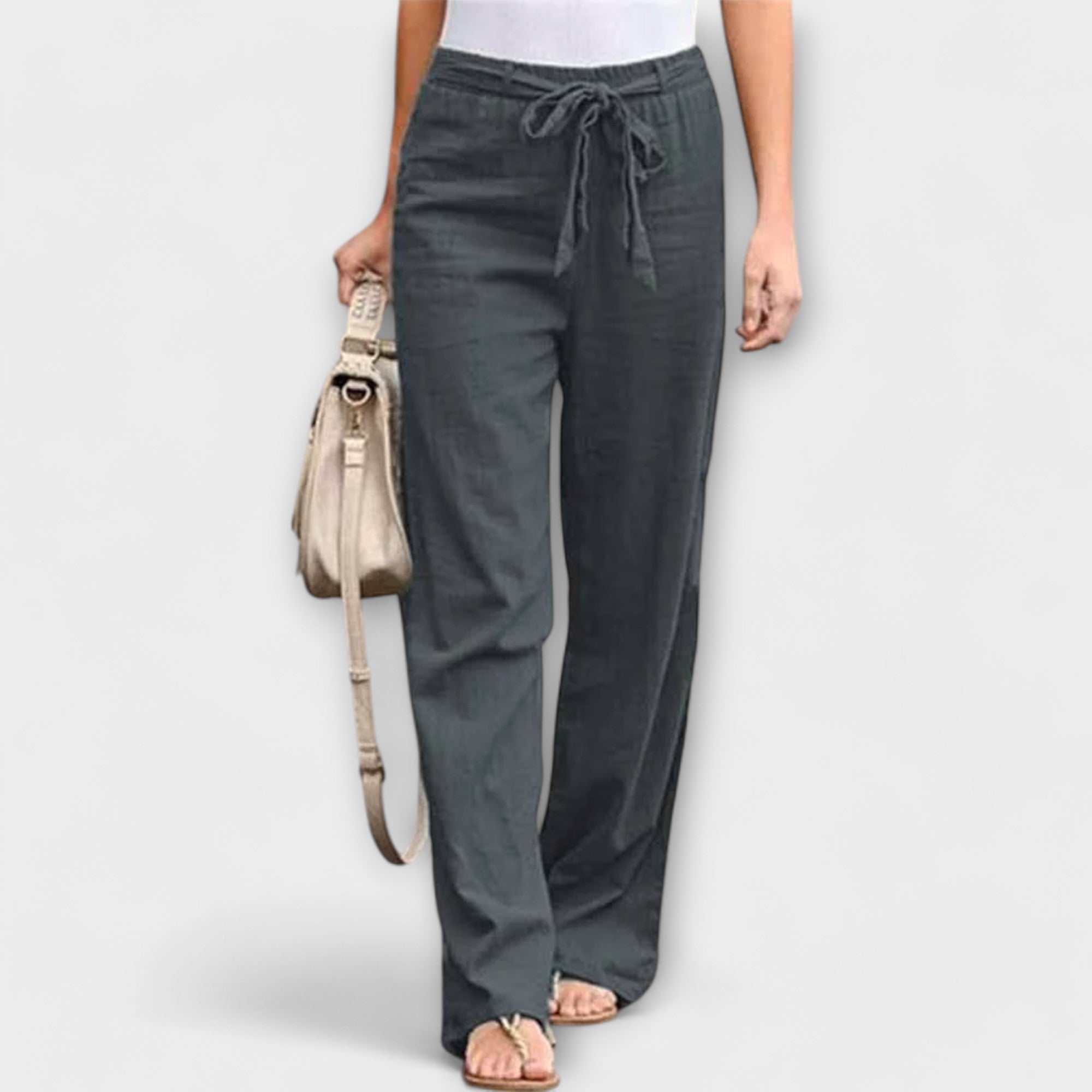 Light Linen Trousers Lorena