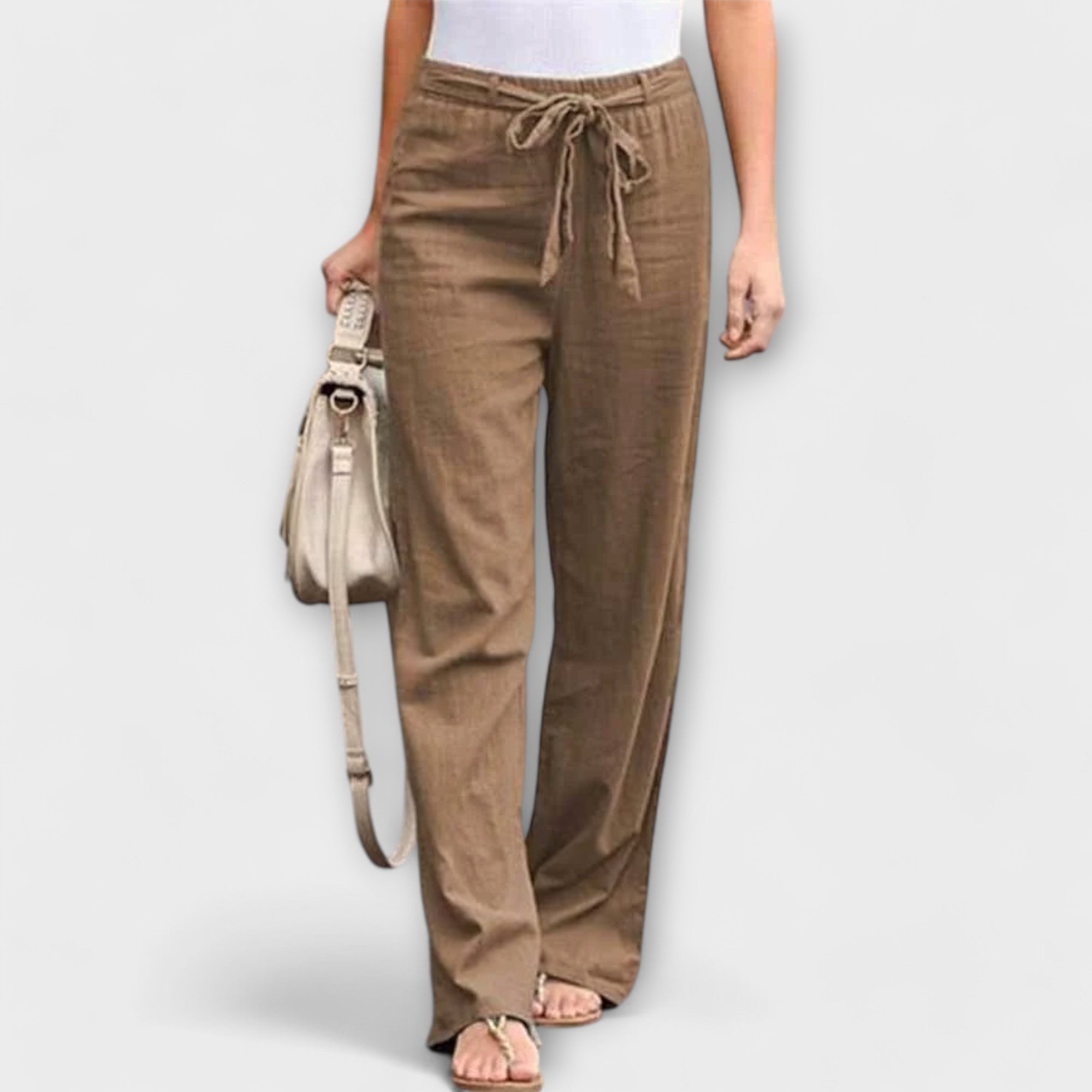 Light Linen Trousers Lorena