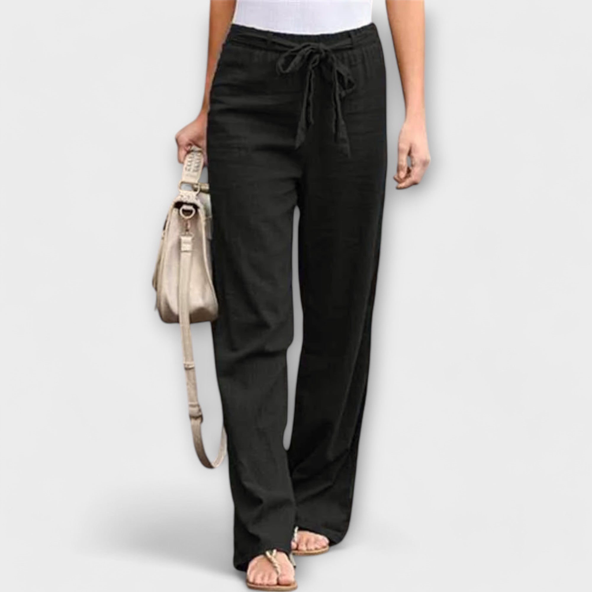 Light Linen Trousers Lorena