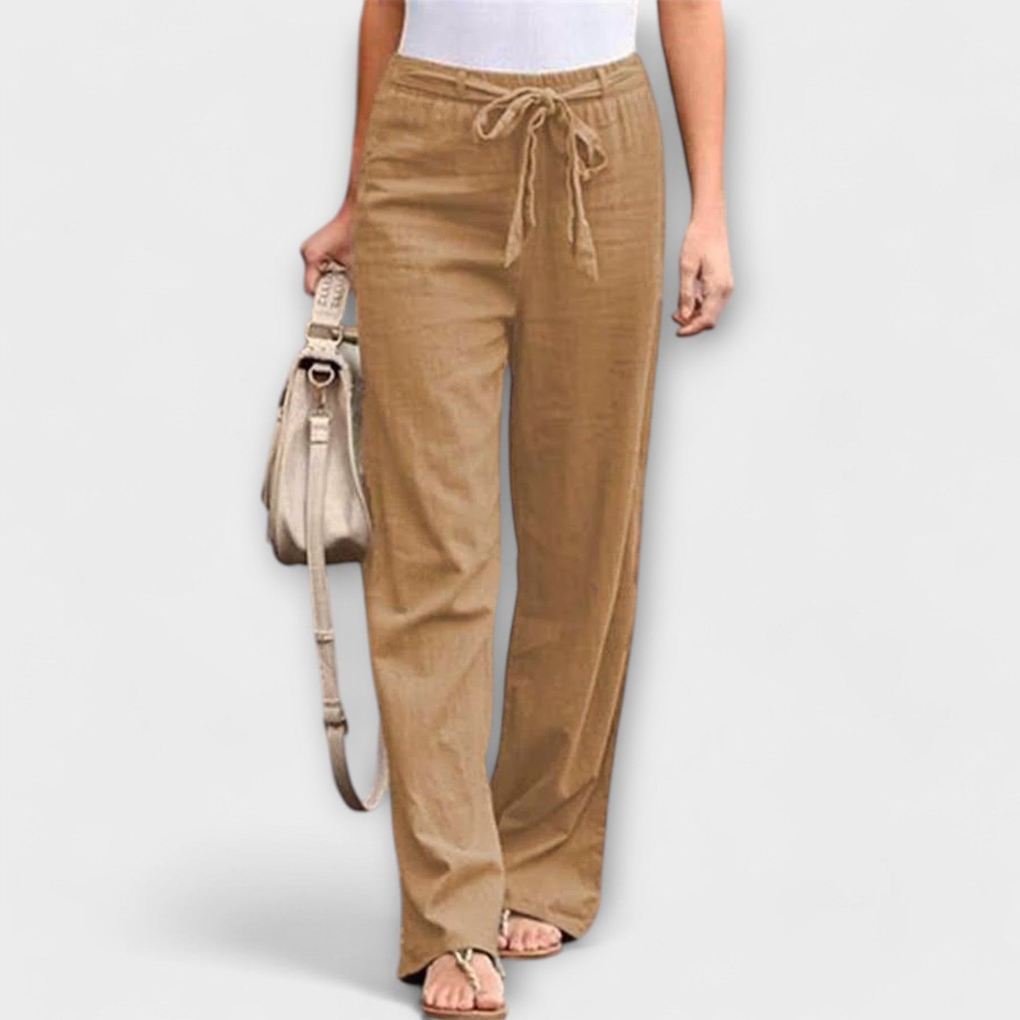 Light Linen Trousers Lorena