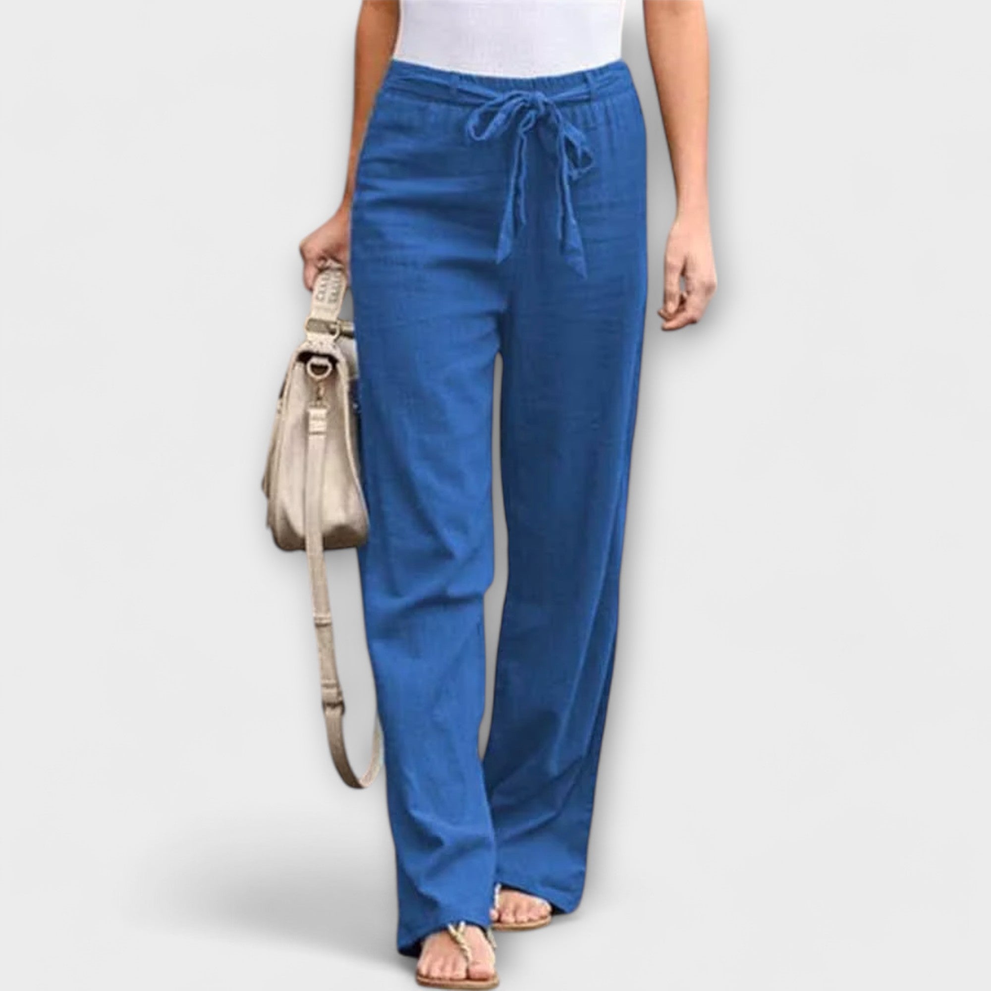 Light Linen Trousers Lorena