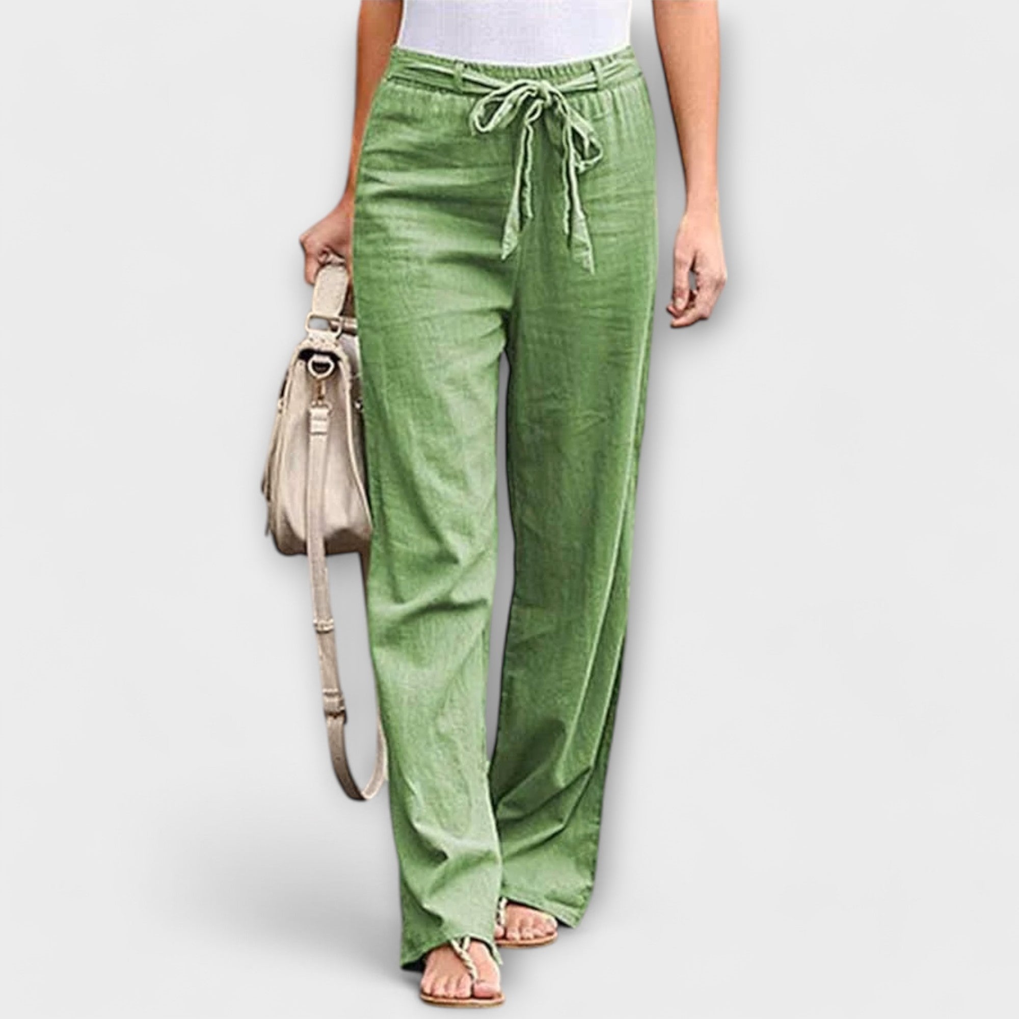 Light Linen Trousers Lorena