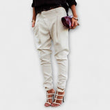Mira high-waisted trousers