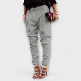 Mira high-waisted trousers