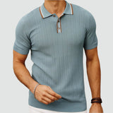 Daniel - High-quality knit polo shirt