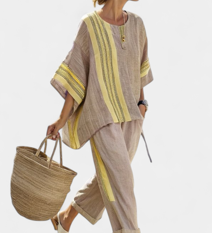 Lorena - Boho set od vune i bambusa