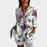 Modern floral shirt