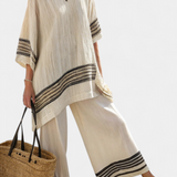 Elegant bamboo linen set