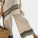 Elegant bamboo linen set