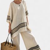 Elegant bamboo linen set