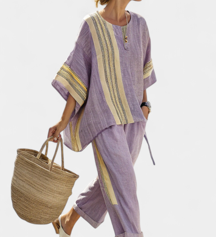 Lorena - Boho set od vune i bambusa