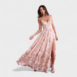 Long Bohemian Slit Dress - Florencija