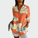 Modern floral shirt