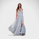 Long Bohemian Slit Dress - Florencija