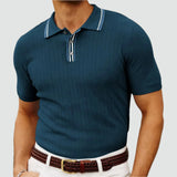 Daniel - High-quality knit polo shirt