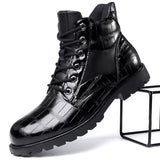 Afonso - Crocodile-Skin Boots