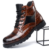 Afonso - Crocodile-Skin Boots