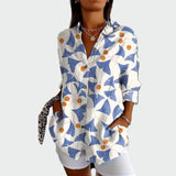 Modern floral shirt