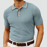Daniel - High-quality knit polo shirt