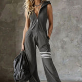 Amélia - Retro sportski set s kapuljačom i prugama