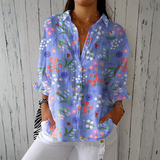 Ana - Lightweight Floral Blouse for the Garden